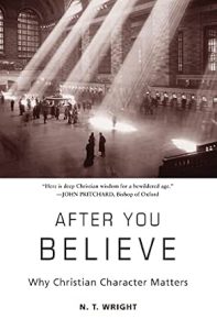 After You Believe: Why Christian Character Matters by NT Wright cover image