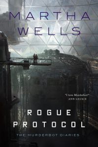 Murderbot series by Martha Wells