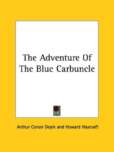 The Adventure of the Blue Carbuncle