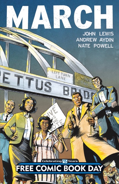 March Book Two by John Lewis, Andrew Aydin and Nate Powell
