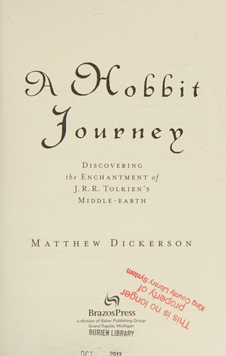 A Hobbit Journey