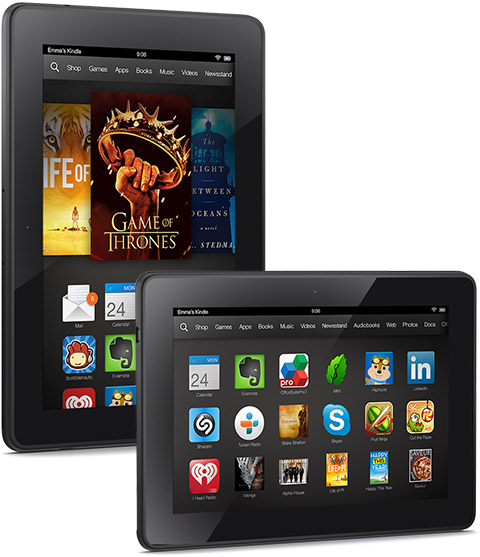 New Kindle Fire HDX